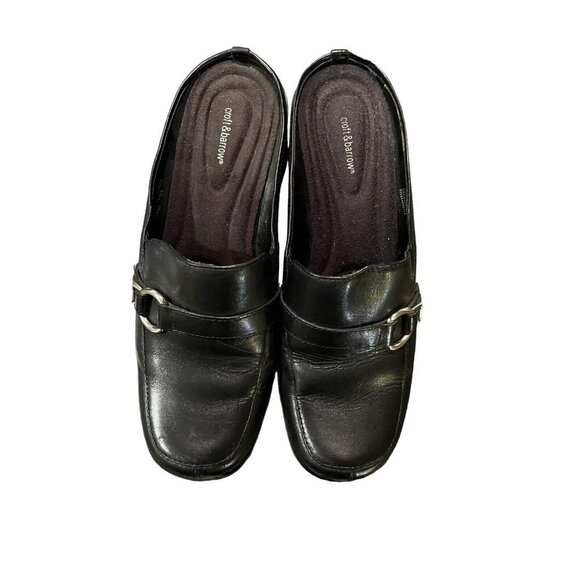 Croft & Barrow Women's Size 6.5 Shoe Slip On Black 2" Square Heel - Picture 5 of 6